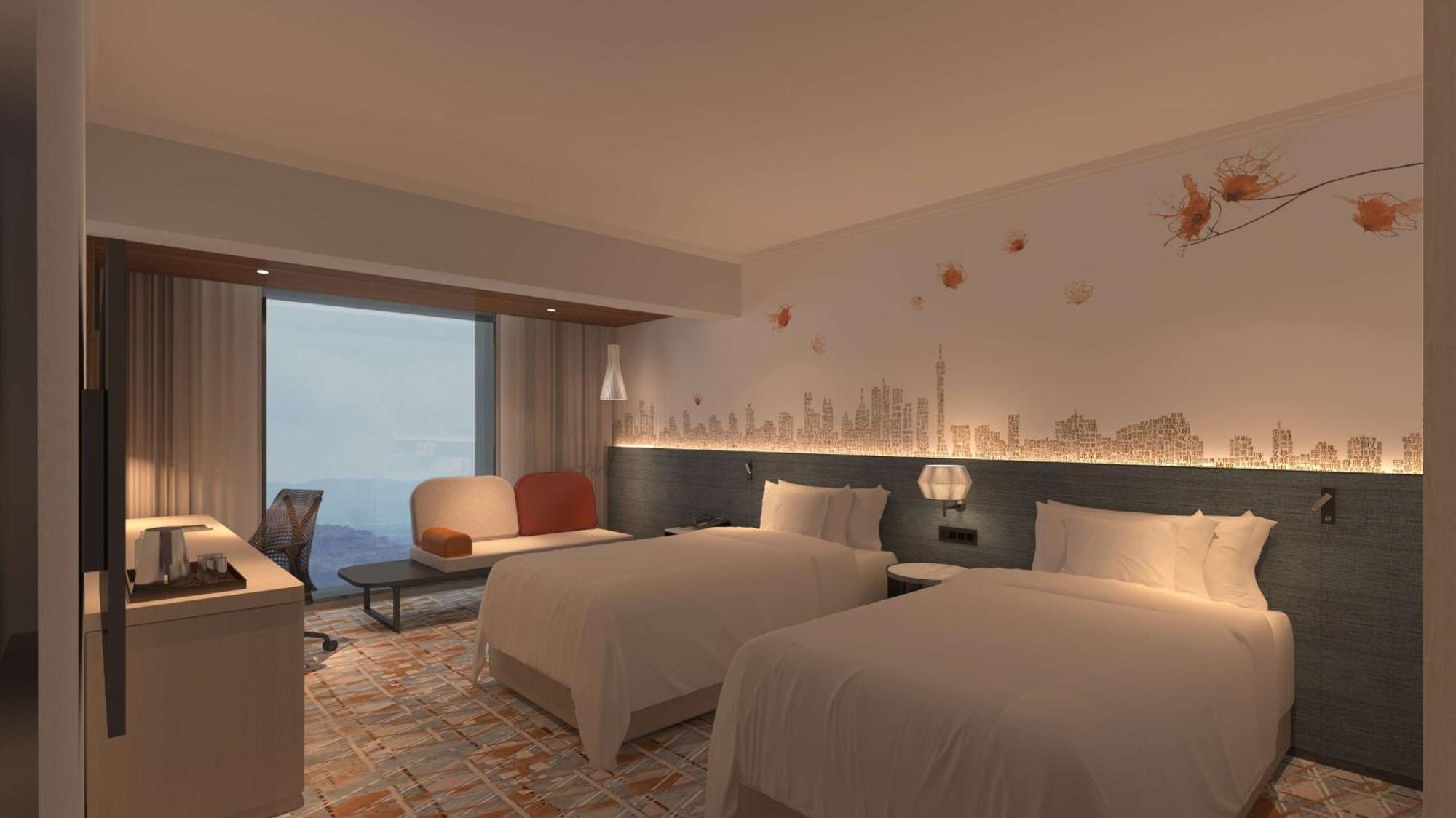 Hilton Garden Inn Guangzhou Tianhe Eksteriør billede