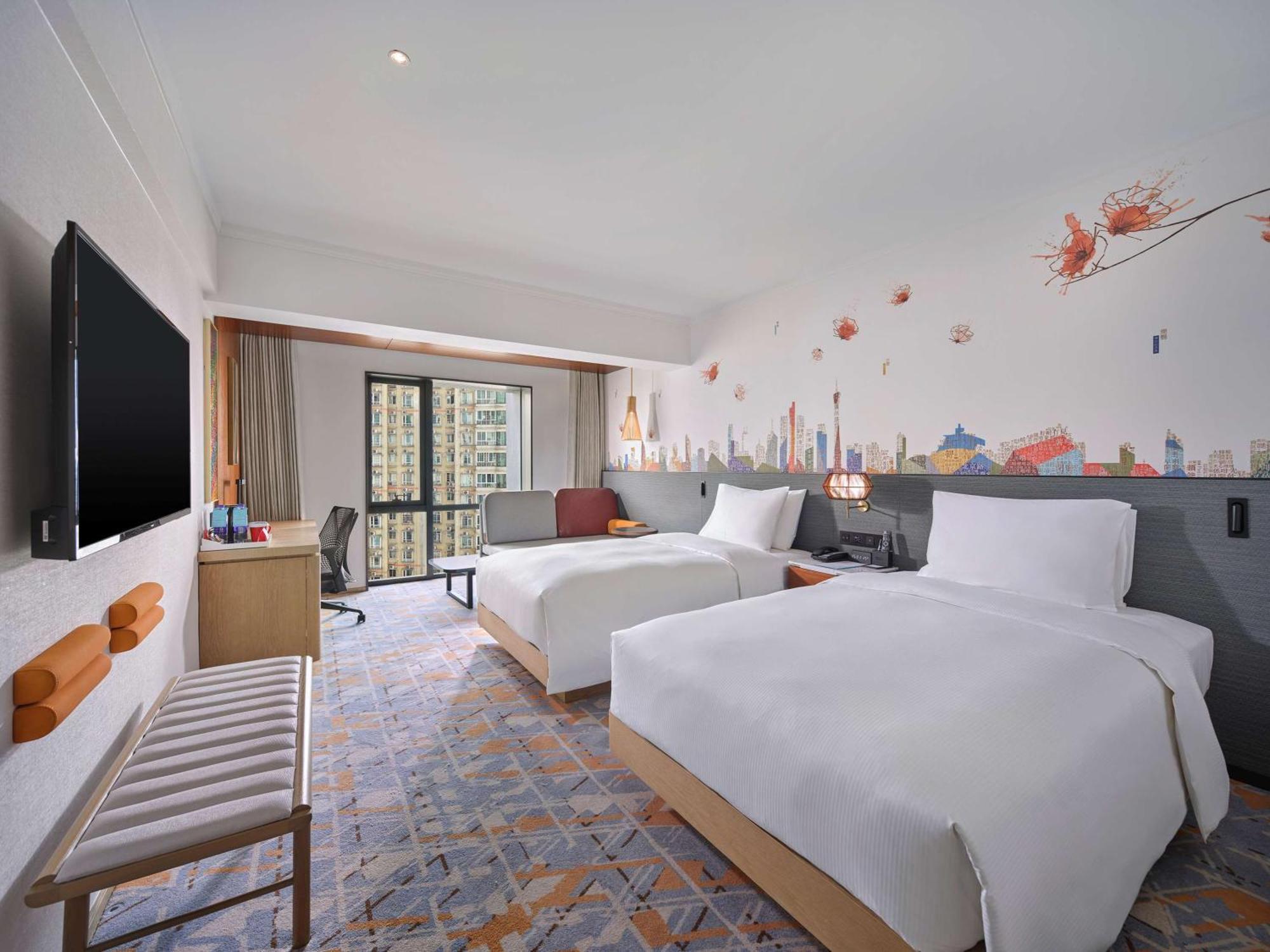 Hilton Garden Inn Guangzhou Tianhe Eksteriør billede